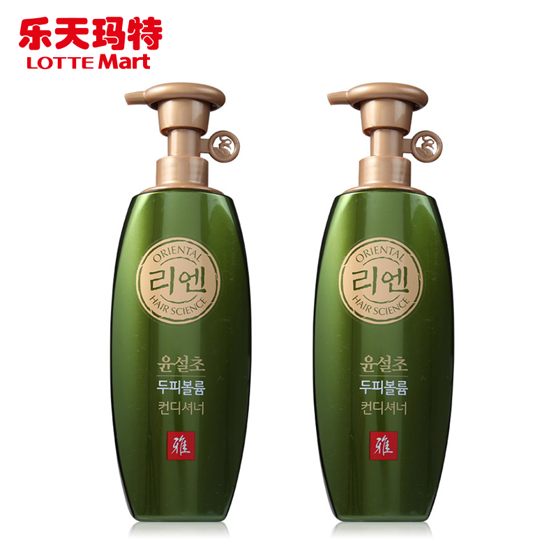 乐天玛特  ReEn/睿嫣 东方人润雪草风声头发洗发水500ml*2