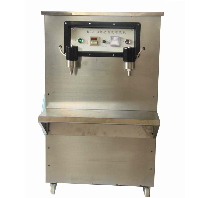 RGJ-X electric self-priming liquid filling machine Mineral water filling machine Automatic filling machine Quantitative filling machine