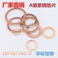 Thượng Hải Tongling đồng đệm máy giặt fastener niêm phong biển đệm đường kính trong 20/21/22/23 không chuẩn ốc vít có lỗ