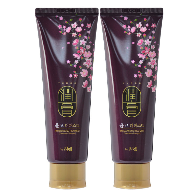 润膏洗发护发二合一功效洗发露洗发液 两件套 250ml*2