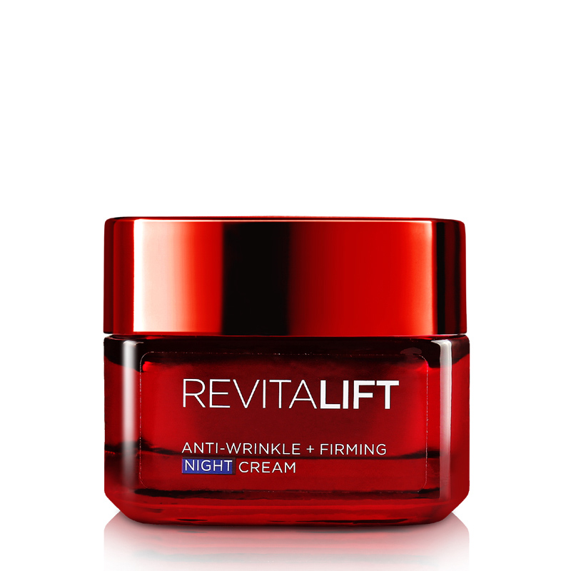 L＇oreal/欧莱雅 复颜抗皱紧致滋润晚霜50ml 补水滋润保湿面霜