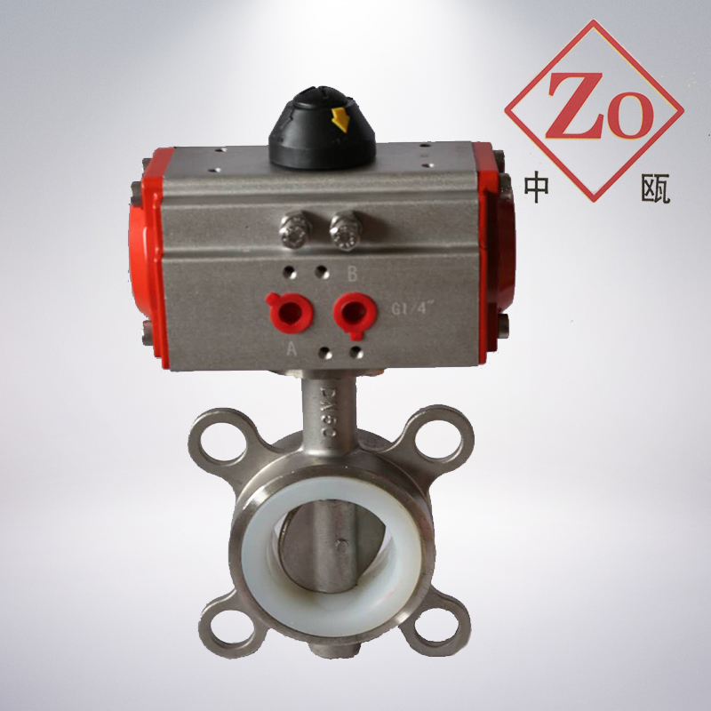 D671X-10P Pneumatic to clip butterfly valve manufacturer direct stainless steel soft seal silicone gel 304 pair clip-Taobao