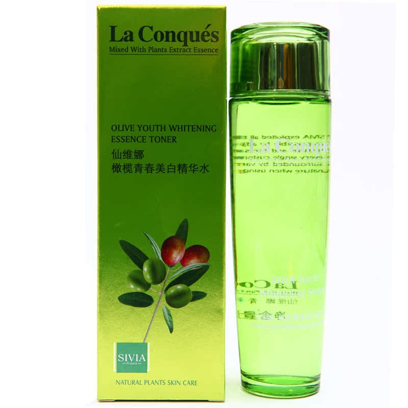 仙维娜/橄榄青春精华水120g补水细肤美白细致毛孔保湿 正品