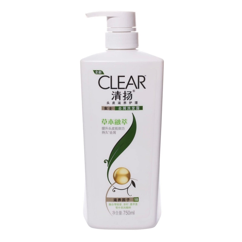 CLEAR/清扬洗发水草本融萃型750ml去屑止痒护发润发