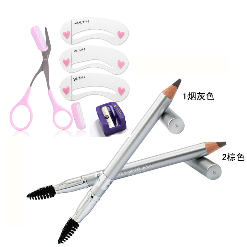 娥佩兰opera持久眉笔*2个 两支组合 送眉剪+眉卡+笔刨