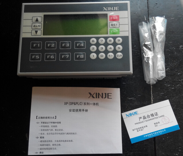 Xinjie Plc Programmable Controller Text All-In-One Machine Xinje Xp2-18R/Rt Xp2-18R/Rt-B