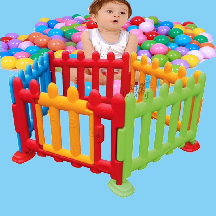Special price Child guard rail fence Safe Screen Guard guardrails odorless crawl Walking Fence Baby Ball Pool Game House