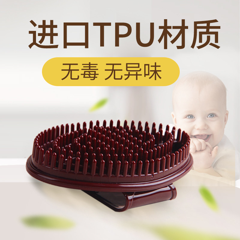 懒人经络瘦腿腰肚子摩羯减肥按摩刷子器材精油仪器械瘦腿刷美体刷