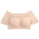 Phụ nữ quấn ống vải cotton hàng đầu Một nửa tay áo liền mạch liền mạch Sexy ren lót đồ lót đặc biệt áo lót bầu Ống