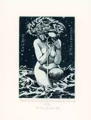 Slovakia-Dusan Grecner-Printmaking Collection ticket 