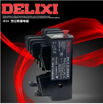 New authentic Delixi Heat Overload Relay JR36-63 14 - 63A optional quality assurance