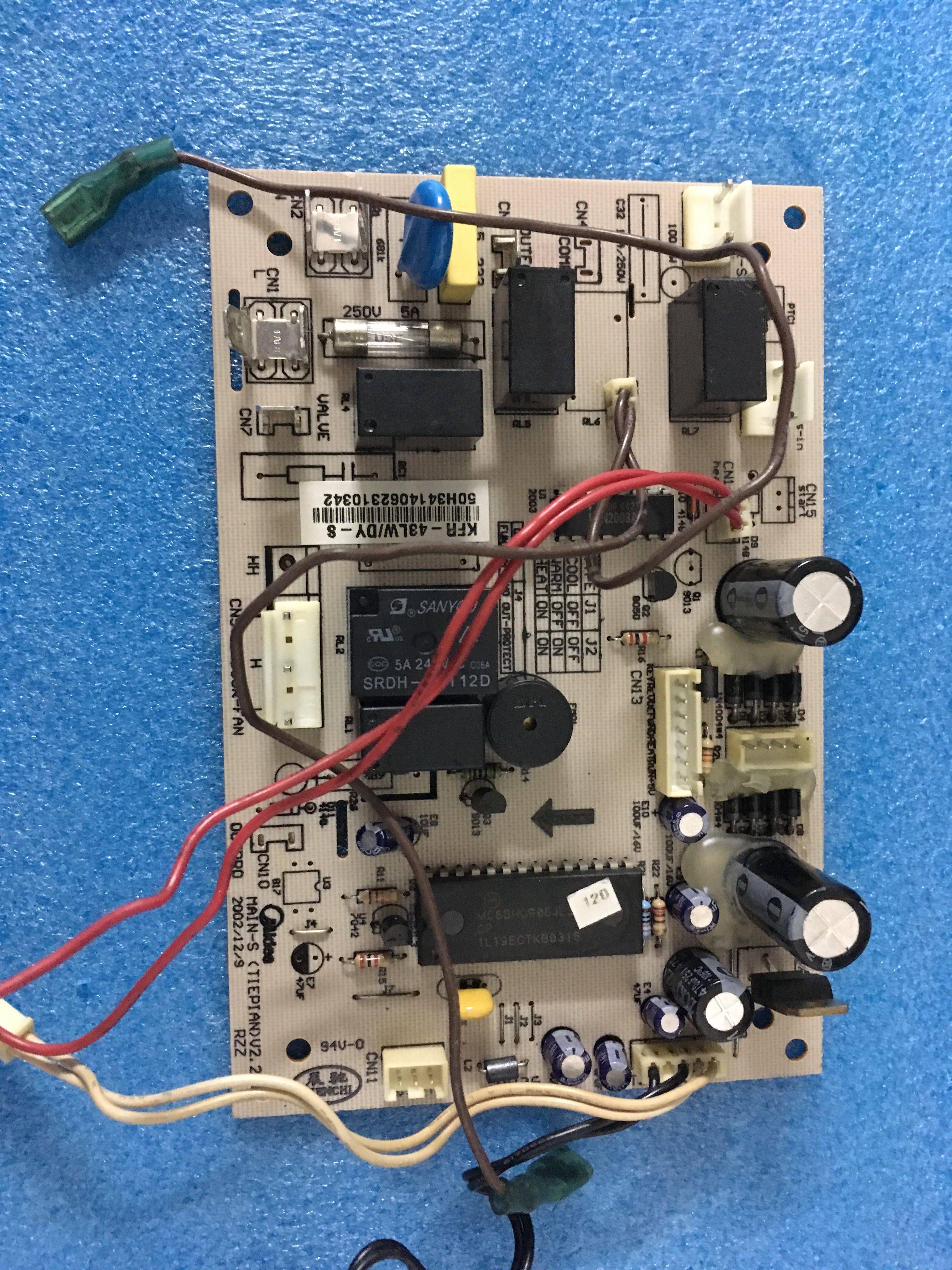 Second Hand General Purpose Air Conditioning Accessories Motherboard board circuit board KFR-43LW DY One S cabinet electromechanical control board