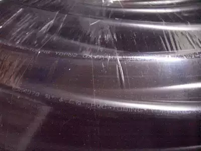 PVC casing temperature resistance 105 degrees printing inner diameter 6mm UL environmental certification bright surface 105 degrees PVC insulation casing