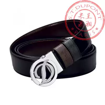 Counter France dupeng S T Dupont men's belt belt buckle 7320120 bag Shun Feng