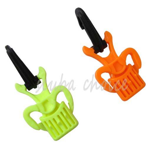 Scuba Choice Diving Spare Secondary Head Straw Bite Nozzle Quick Dismount Dust Hook Diving Accessories Equipment