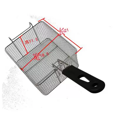 Commercial Fryer special frying pan frying blue mesh sieve frying blue fried chicken leg blue frying basket colander