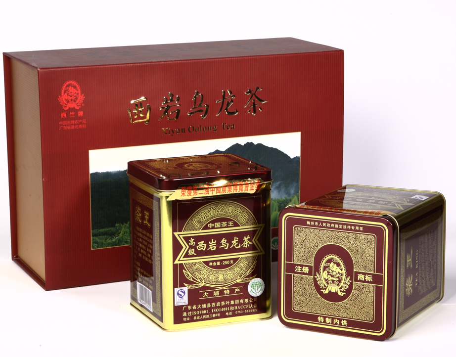 Boxed oolong tea Western geranium West rocky mountain Guangdong nameplate Tai Po Tite high mountain tea