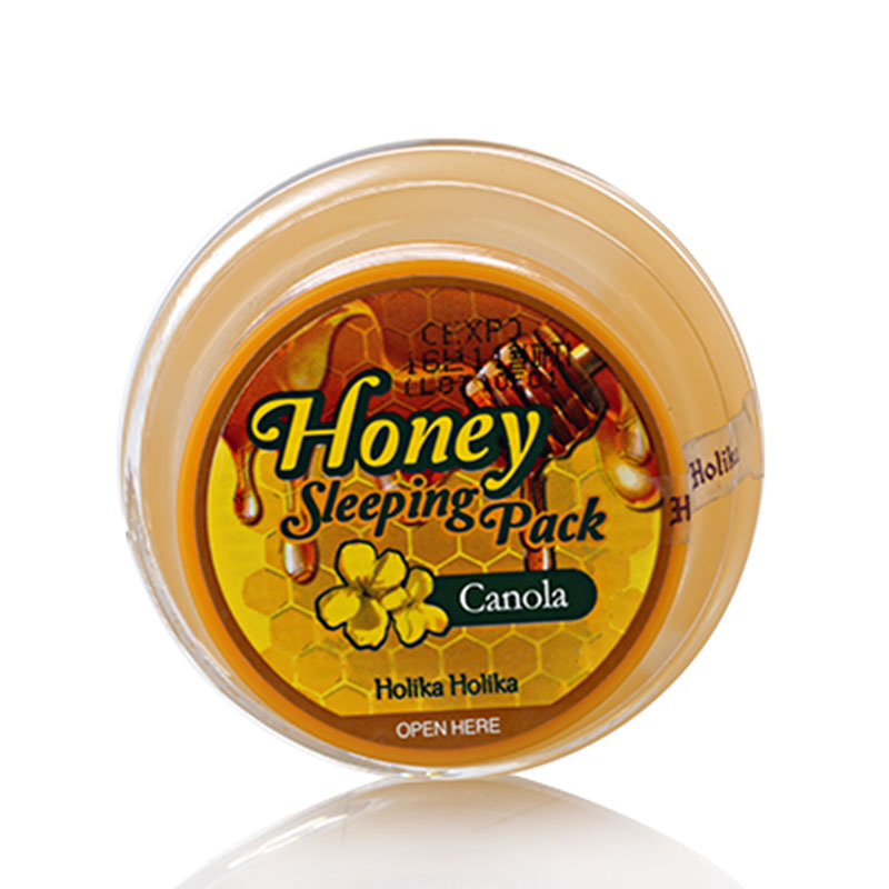 holika holika蜂蜜睡眠面膜90ml油菜花芥花保湿美白韩国正品