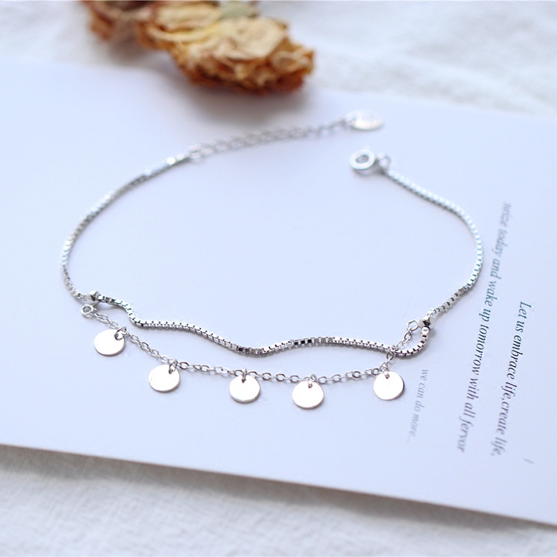 Chaine de cheville Femme en Argenterie - Ref 3102348 Image 1