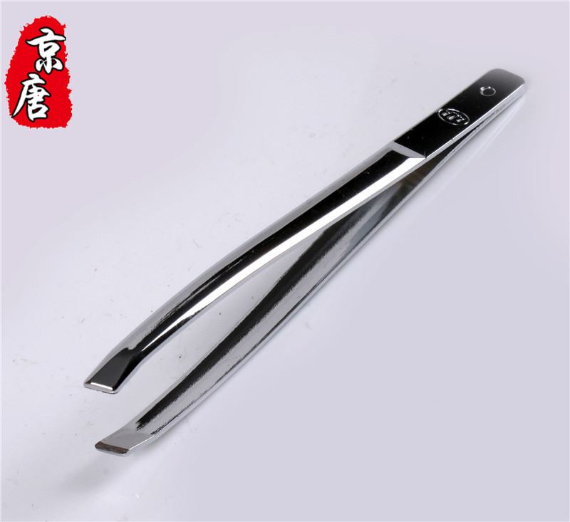 Korean original imported 777 eyebrow hairpin tweezers delicate carbon steel 777 brow cut than suit strong and sturdy