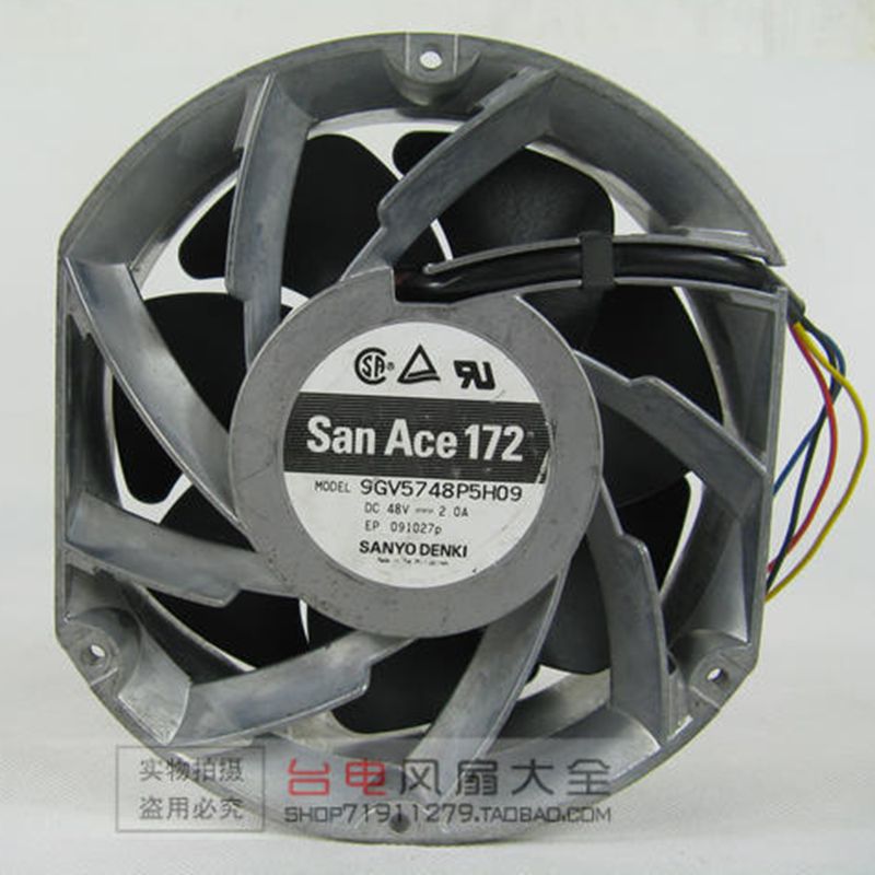 Sanyang 17251 17CM 17CM power 48V 2A 9GV5748P5H09 server heat dissipation fan