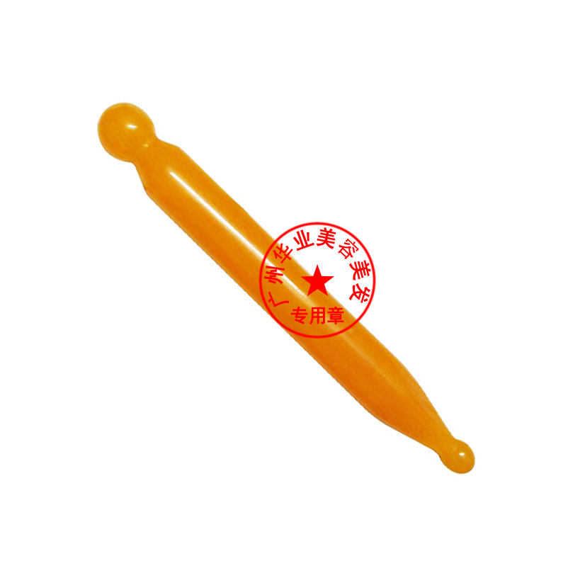 Dial rod honey wax rod rod rod yellow round rod massage rod brush shaped eye
