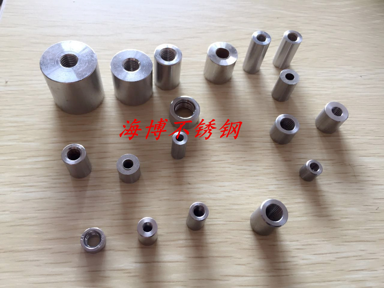 Stainless steel round nut cylindrical lengthening heightening nut high pressure screw cap small column M5M6M8M10M16