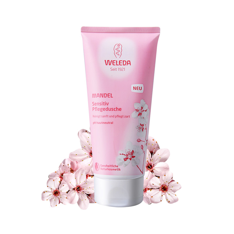【直邮】WELEDA/维蕾德杏仁敏感肌肤滋养沐浴乳 200ml