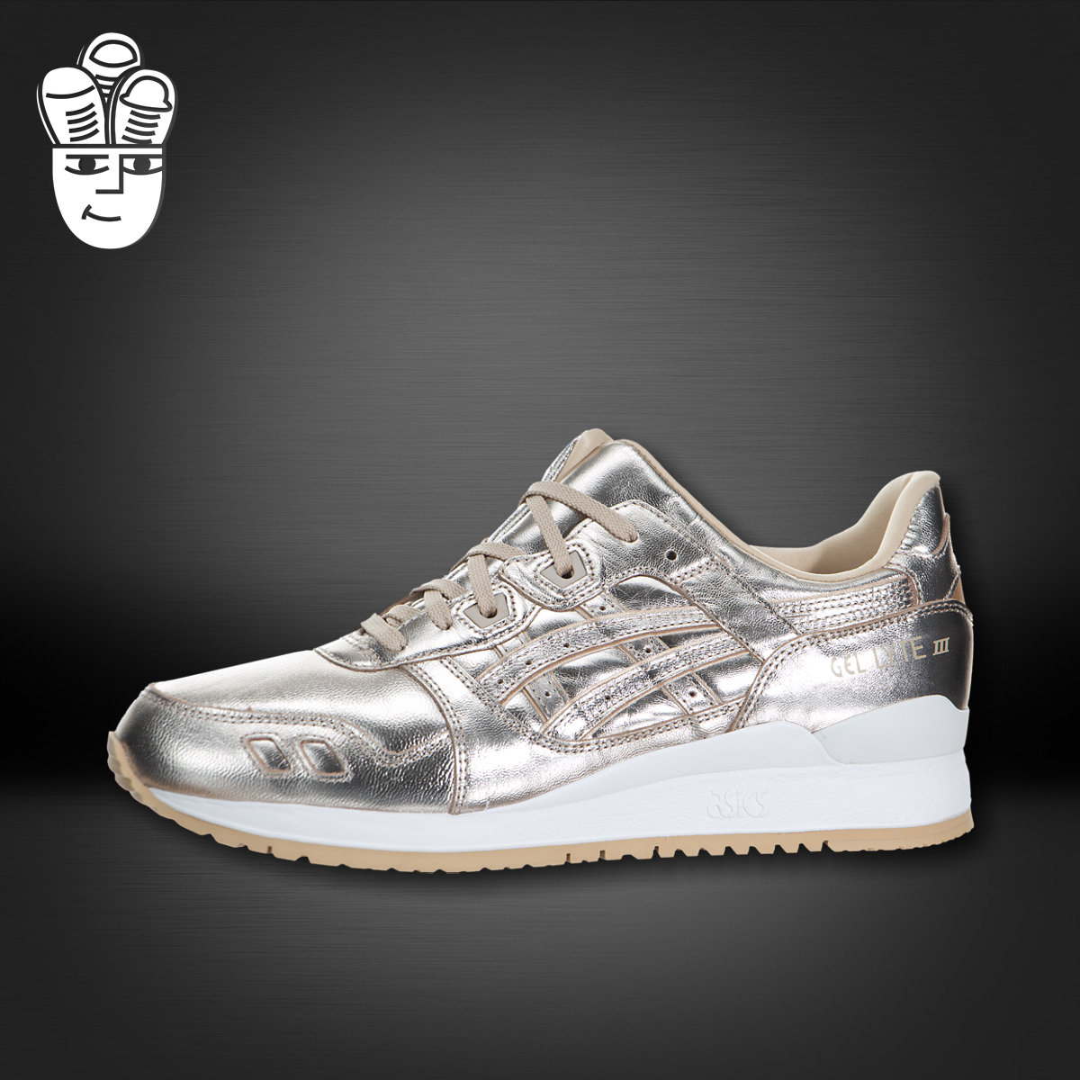 Asics GEL-Lyte III 爱世克斯 女鞋 时尚复古慢跑鞋 运动休闲鞋