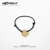 Ulzzang ván trượt hip hop đường phố Nhật Bản mô hình Nhật Bản handmade đôi màu đỏ đôi vòng tay nam và nữ vòng gỗ huyết rồng
