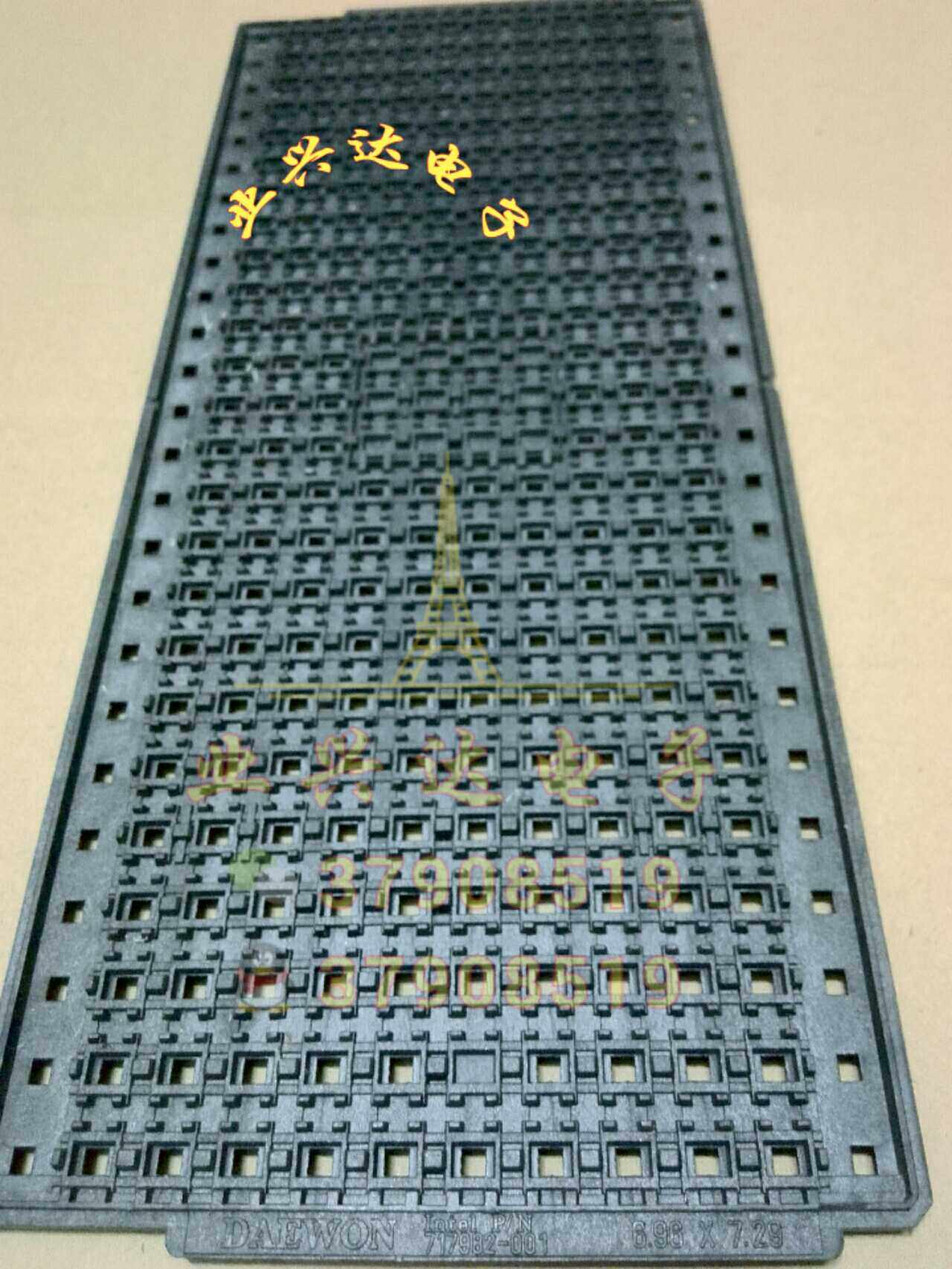 IC Entrusted Disc disc BGA Entrusted Disc antistatic ic tray BGA QFN 6 96 x 7 29