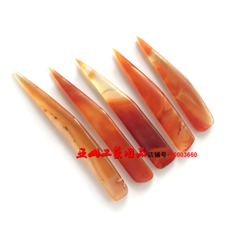 Gold and silver jewellery polished knife ring bracelet maintenance care Manau knife gourd Wen playing scraper polished knife