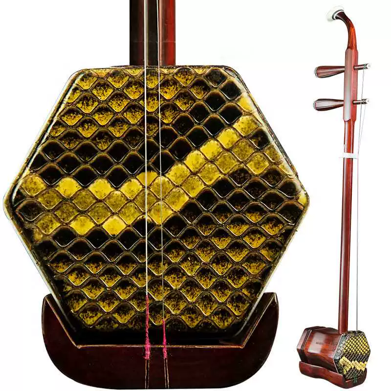 Zhengyintang erhu nhạc cụ chơi lá truyền tay gỗ đàn hương đỏ que ăn chay giảm 200 nhân dân tệ - Nhạc cụ dân tộc