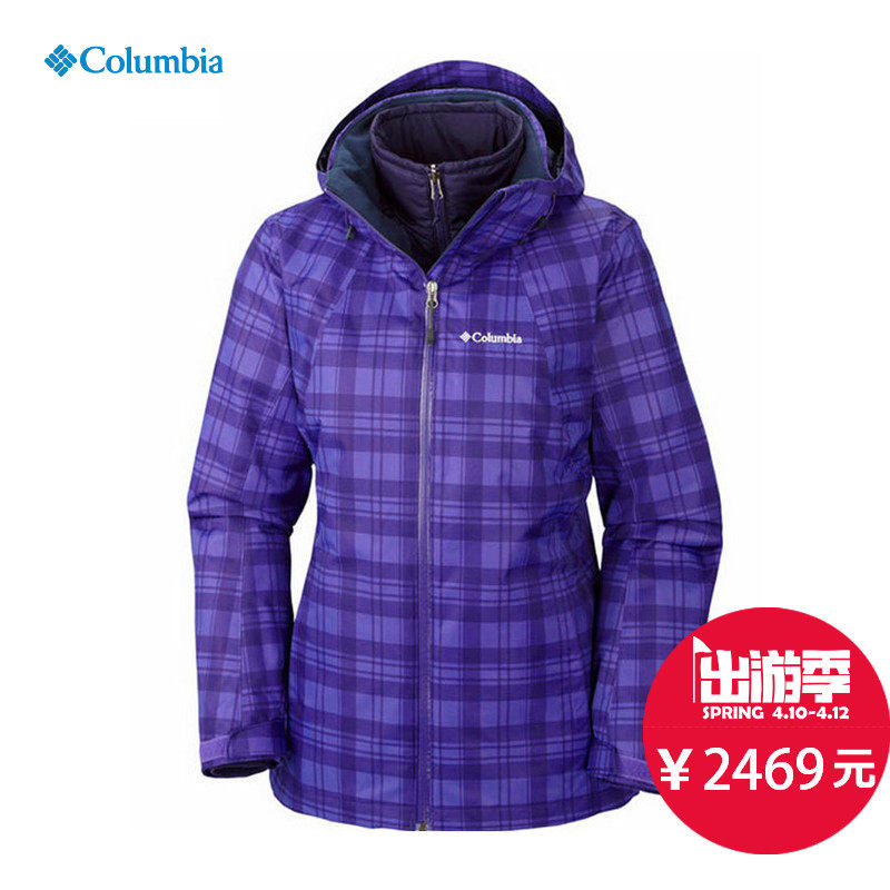 COLUMBIA/哥伦比亚 女款三合一冲锋衣 SR7223