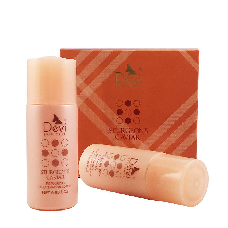 DEVI/黛妃化妆品鲟鱼子系列尊享旅行套（整肌水+精华乳）各25ml