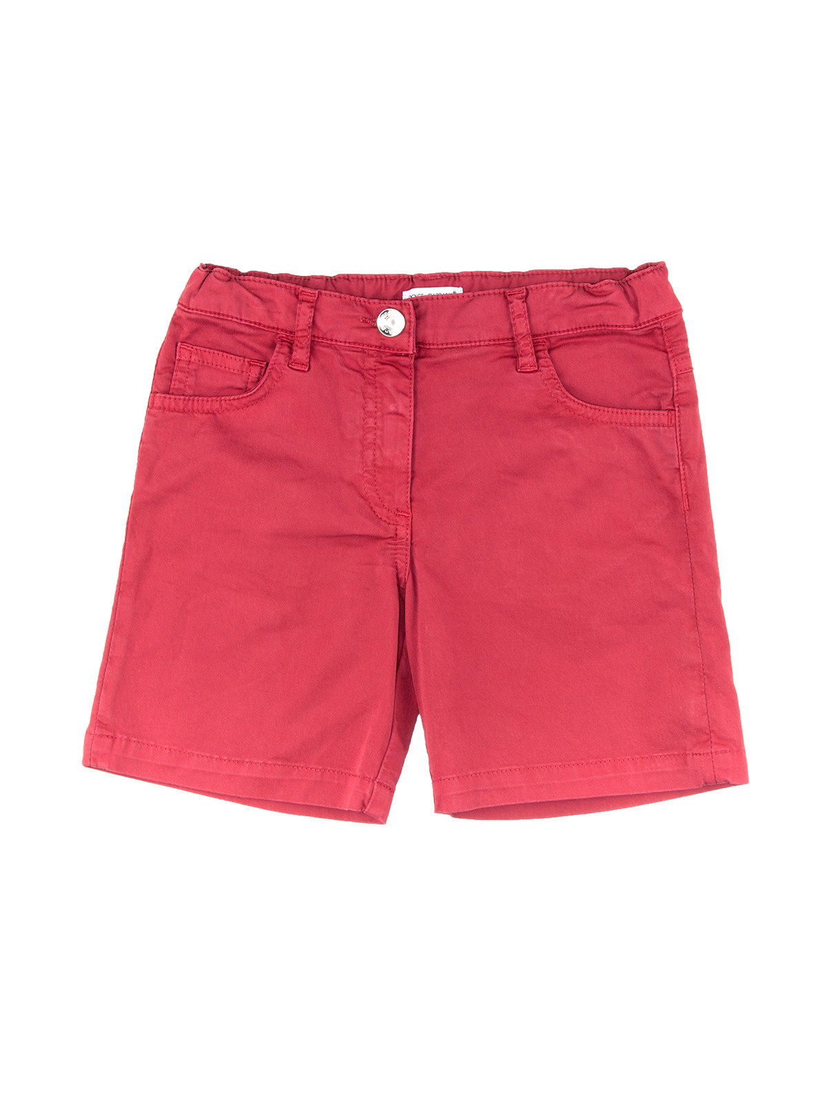 Dolce&Gabbana 砖红色混棉休闲短裤