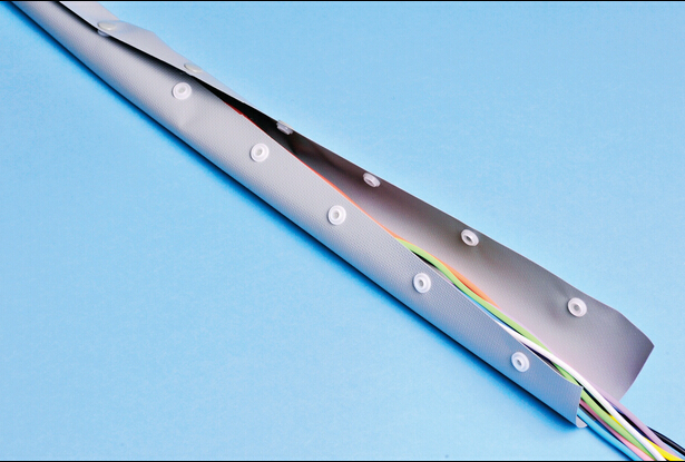 PVC buckle end with button wire binding tape Plastic roll cable tie PC WB whole roll 75 meters