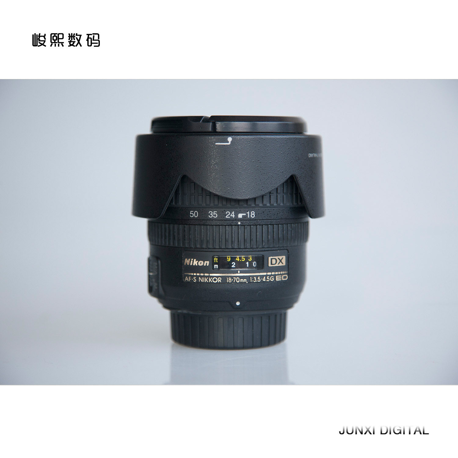 Secondhand Nikon AF-S DX 18-70mm f3 5-4 5G IF-E residual amplitude wall-mounted cold air zoom lens