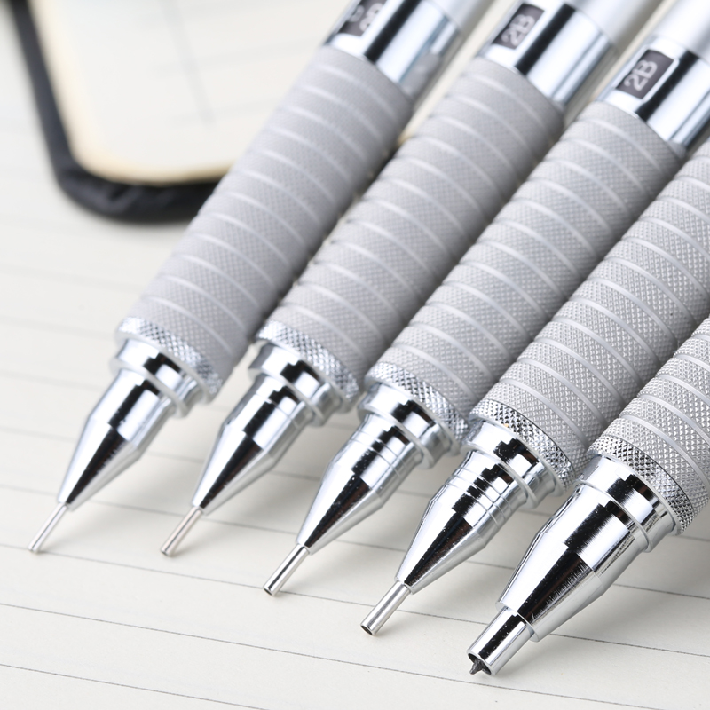 металлический механический карандаш. [металлический механический карандаш 0. механический карандаш 2мм металлический. карандаш механический металлический корпус, стержень 0,5 мм. профессиональные карандаши.