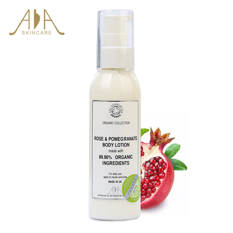 AA SKINCARE英国AA网 玫瑰红石榴保湿身体乳100ml 保湿滋润 提亮