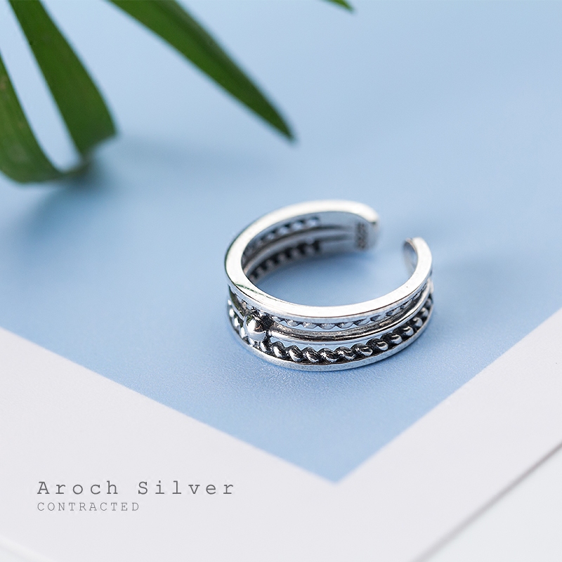 Bague Femme A ROCH    en Argenterie - Ref 3089588 Image 5