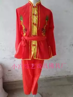 2014 New waist drum suit men's Yangko clothing chorus costume performance National Dance uniform Han performance clothing