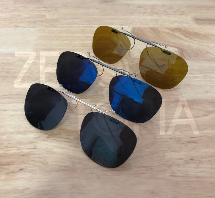 (Customized in Japan)can be turned up to the sunglasses CLIP ON multi