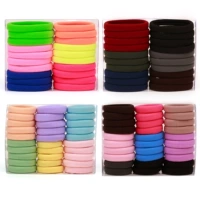 Dàn đường may tóc vương miện Hàn Quốc đa năng kẹo cao su màu băng tóc vòng hộp headband tóc phụ kiện tóc phụ kiện tóc cột tóc cho bé gái