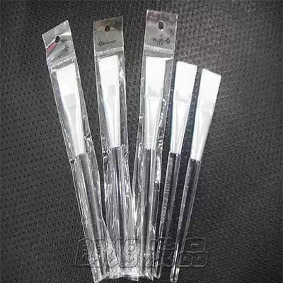 Crystal transparent mask brush facial mask brush cosmetic brush with soft film powder Special