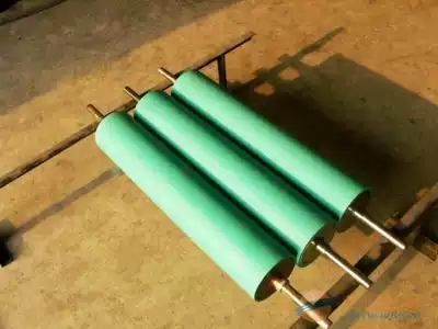 Professional custom grinding machine special rubber roller suitable for various types of leveling machine with domestic imported peeling machine