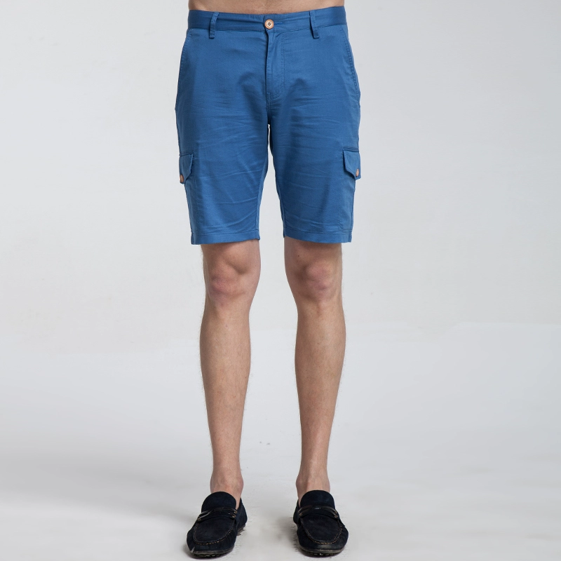 UCLA2018 Mùa hè nam thời trang Casual Cotton linen Blend Quần vận chuyển Quần short giản dị Đàn ông I - Quần short