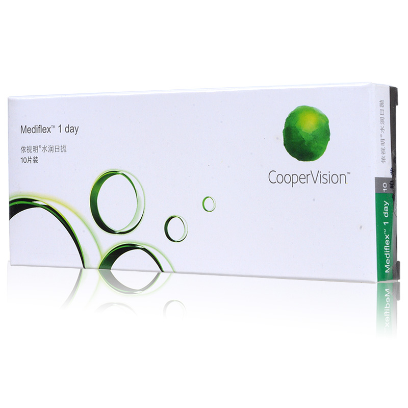 库博(酷柏)隐形眼镜依视明日抛 Mediflex1Day 10片装
