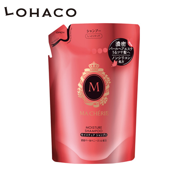 保税仓【LOHACO】资生堂玛馨妮花语蜜润滋养丝滑洗发水替换装