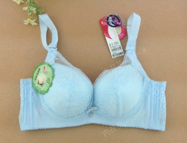 Ying Ying đồ lót truy cập chính hãng áo ngực JW6081 sexy gathersmall ngực nhỏ dày Một tách vòng thép tinh tế